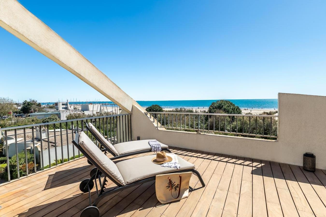 Suite Terrasse Xxl - Front De Mer - Parking - Ambiance Plage La Grande Motte Exterior photo